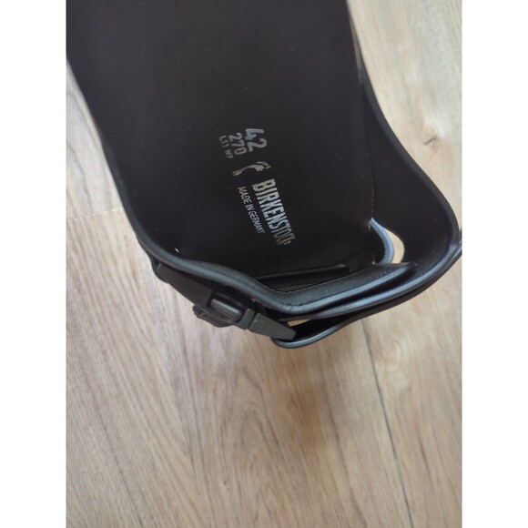 Birkenstock Rotterdam Sport Sole Blue Camo Sandals EU 42 Mens 9-9.5 Rare - Picture 14 of 14